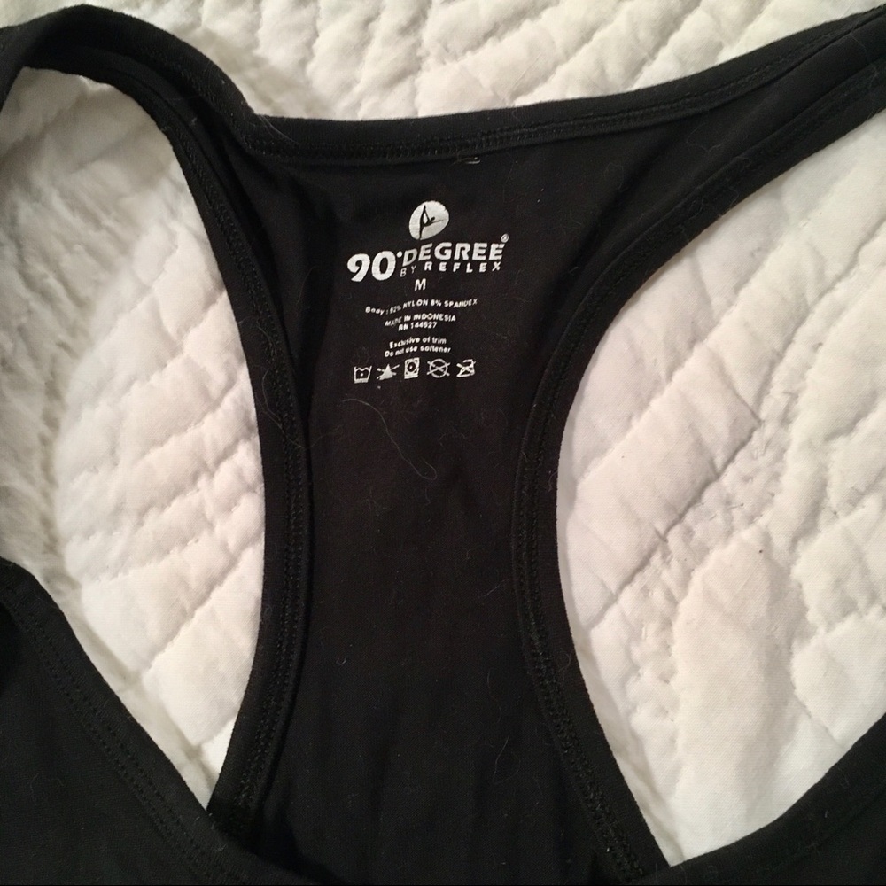 Black Workout Tank - Picture 2 of 2